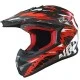 Casque NOEND Cracked Rouge