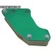 guide chaine dirt bike vert