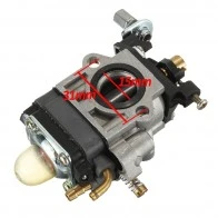 dimensions Carburateur moteur 1E44F-5B
