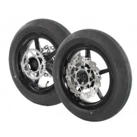 pack roue supermotard 12 pouce