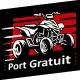 Pocket Quad 49cc Kerox Rock Rouge