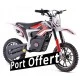 Mini-moto, Pocket Bike Cross électrique, verte, 2021
