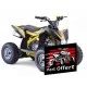 Quad 110cc MKT Kkerox, noir et rouge